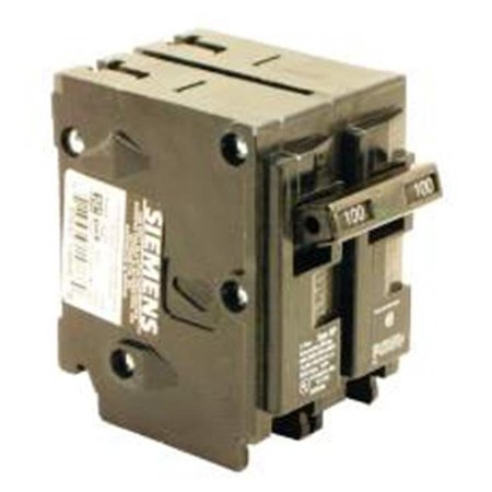 SIEMENS Circuit Breaker, QP/MP Series 100A, 2 Pole, 120/240V AC 605920